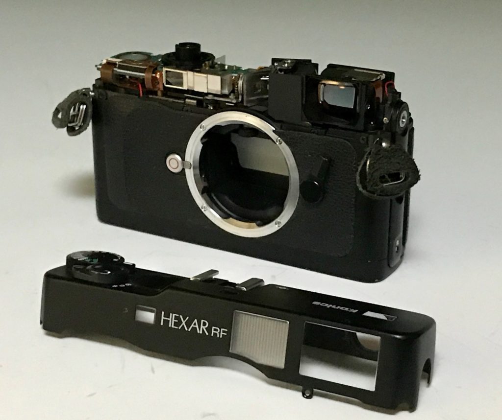 KONICA HEXAR RFのカメラ修理 | フィルムカメラ修理 カメラリペア盛岡